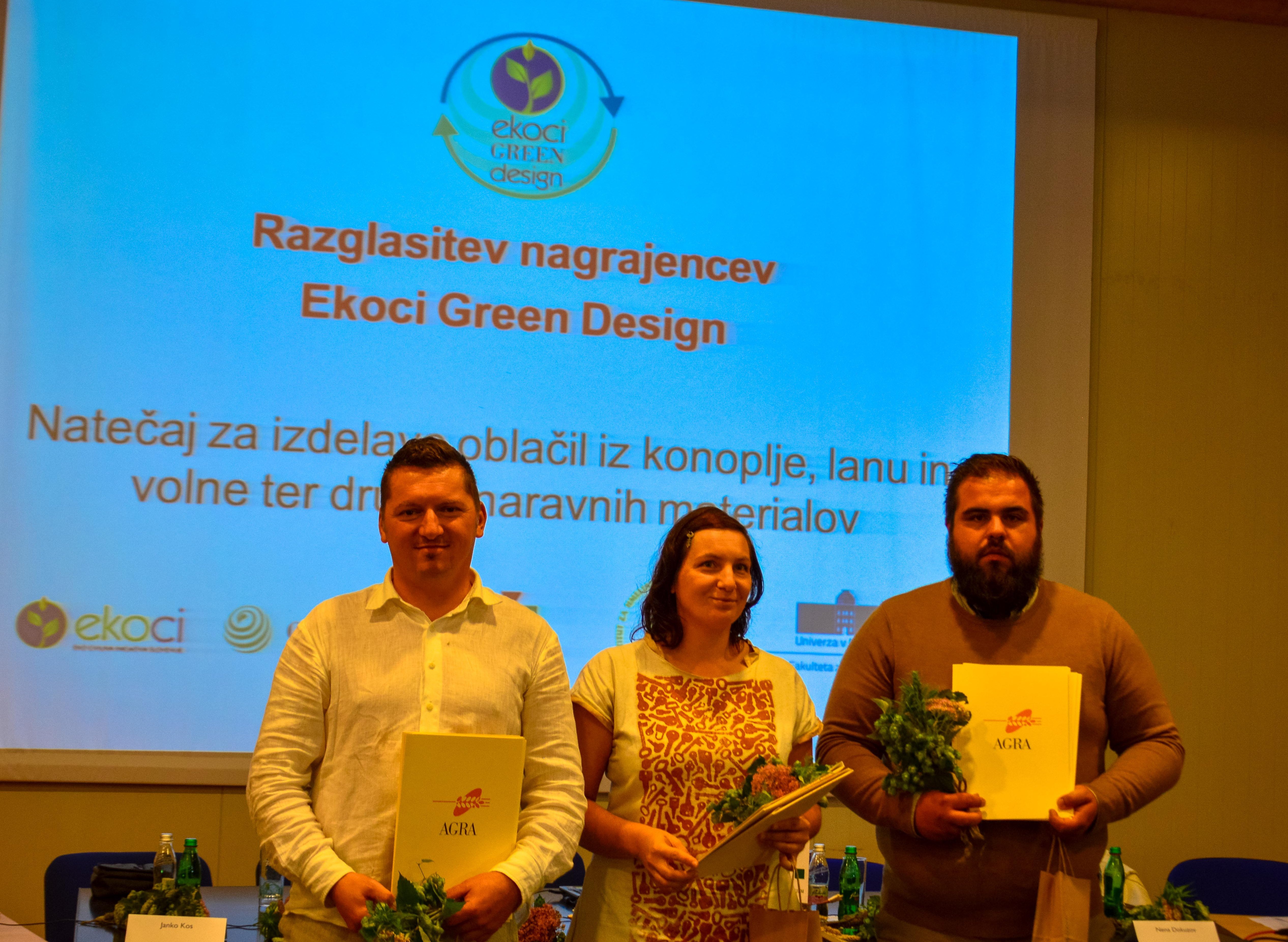 Podelitev priznanj EKOCI Green Design