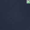 Rebrasta pletenina RIB-1x1 - 97/3 eko bombaž GOTS - navy modra