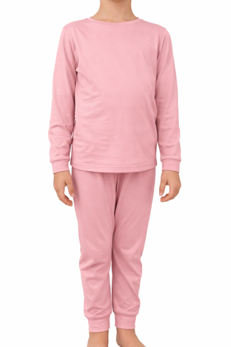 Dekliška otroška pižama iz eko bombaža