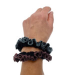 Ozka scrunchie elastika za lase iz eko bombaža