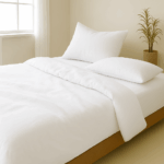Lanena posteljnina BELA KOMFORT - IZBERI KOMPLET IN PRIHRANI